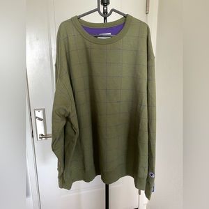 CHAMPION Authentic athleticwear crewneck sweater Green